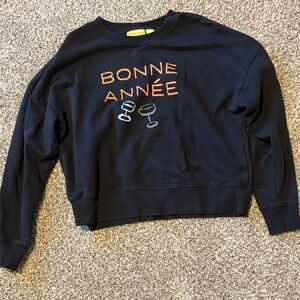 Marvel Black Sweatshirt with Yellow Tag